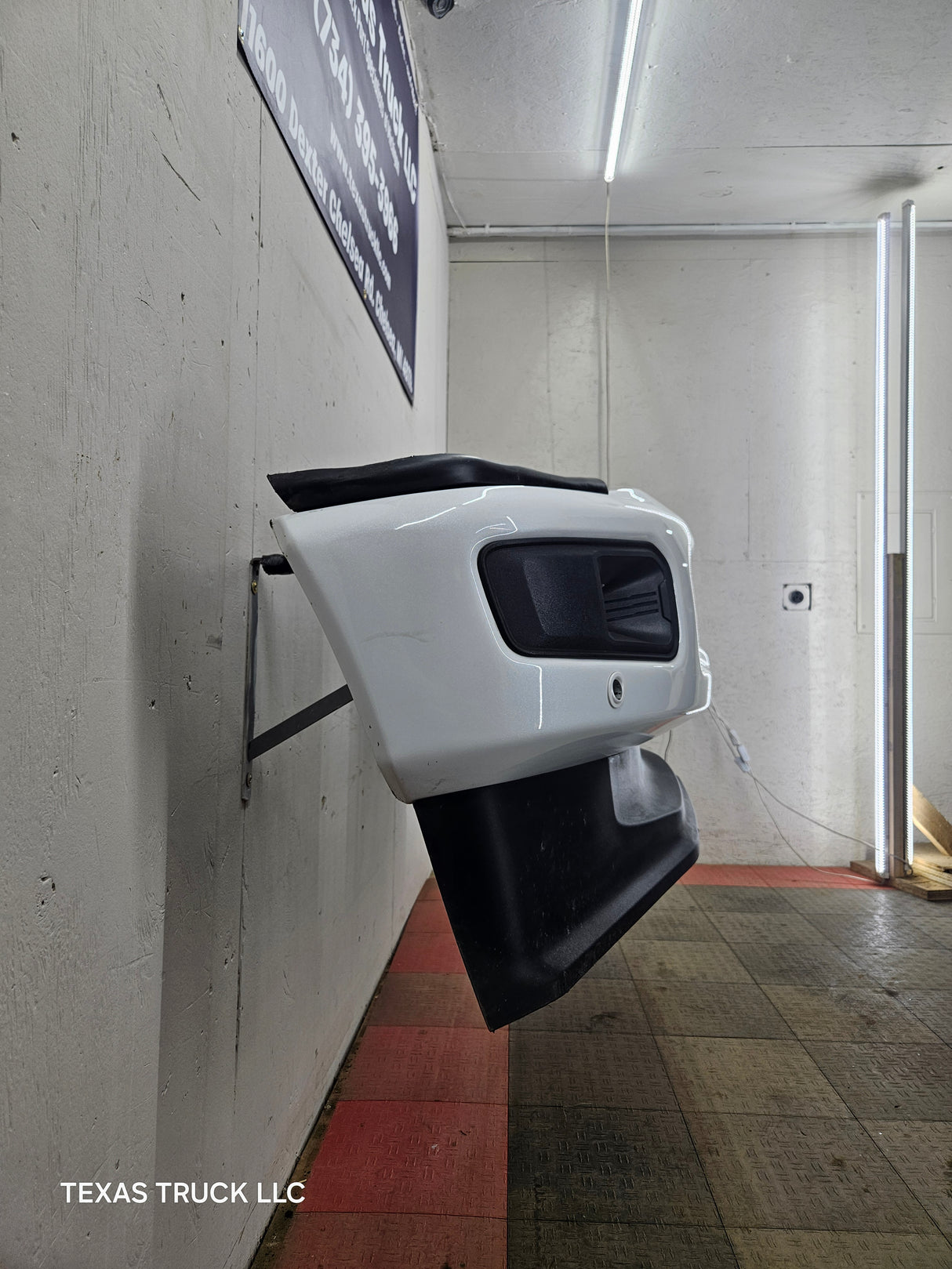 2023-2025 Ford Super Duty F250 F350 Front Bumper with Park Aid / Adaptive cruise sensor holes PPC3B 17750 EMSMAS