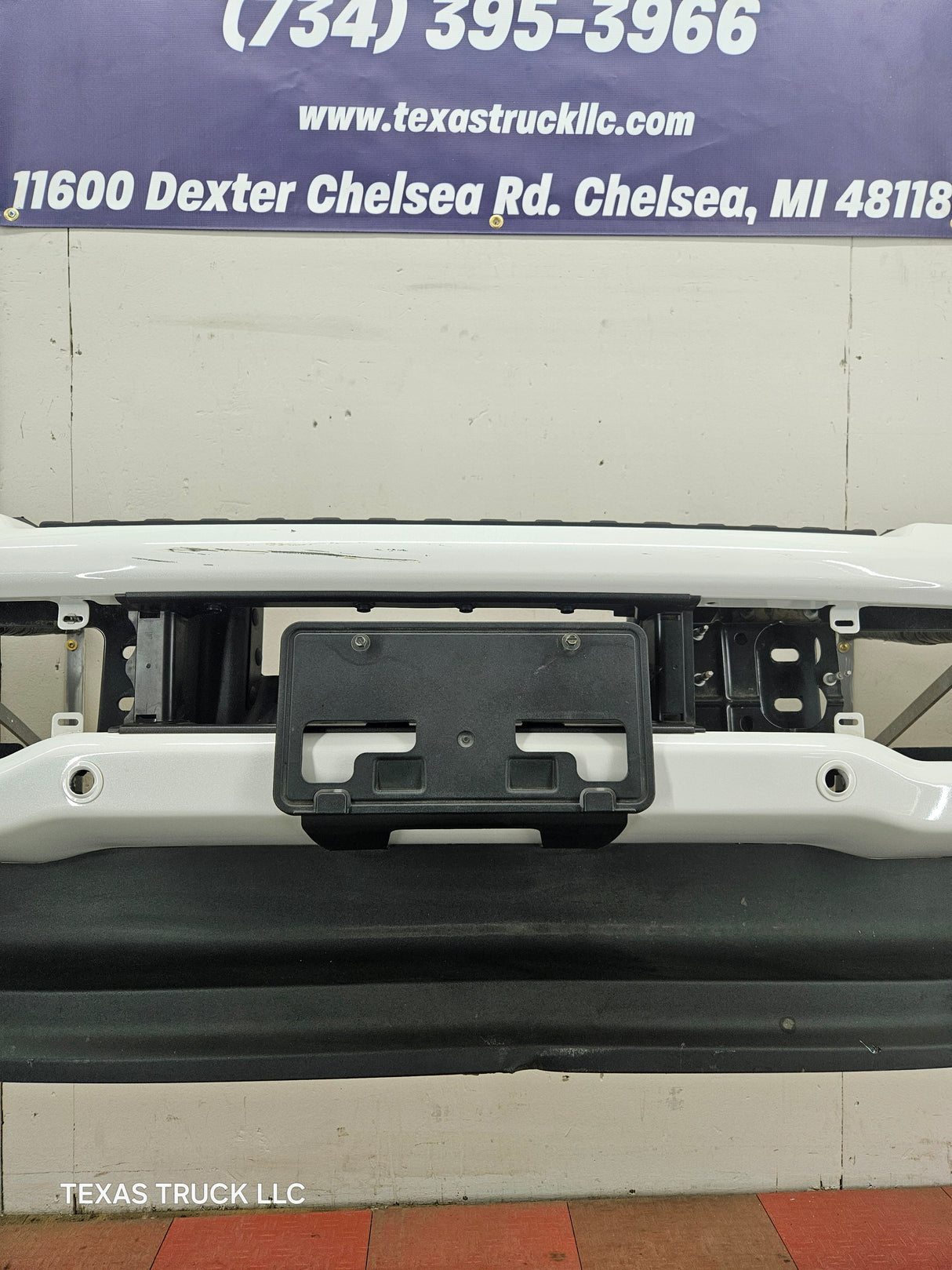 2023-2025 Ford Super Duty F250 F350 Front Bumper with Park Aid / Adaptive cruise sensor holes PPC3B 17750 EMSMAS