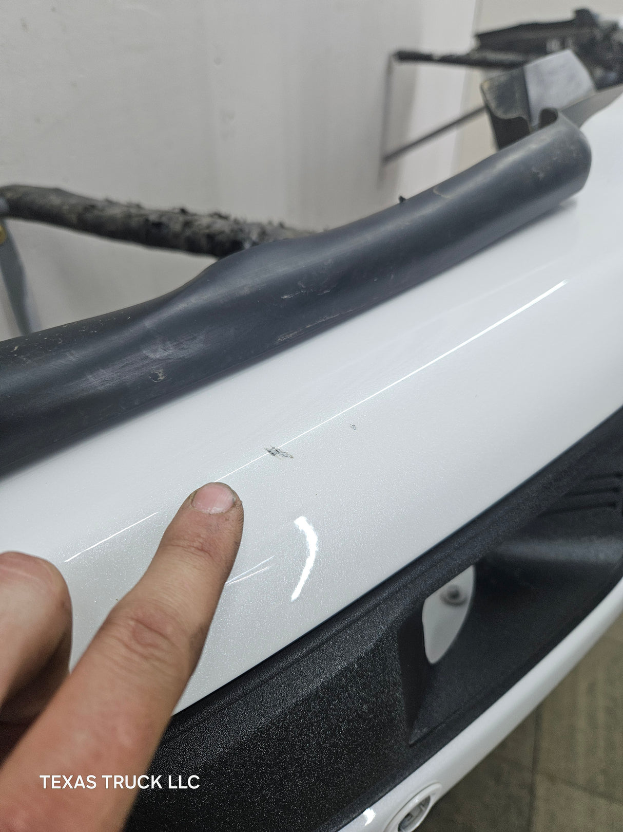 2023-2025 Ford Super Duty F250 F350 Front Bumper with Park Aid / Adaptive cruise sensor holes PPC3B 17750 EMSMAS