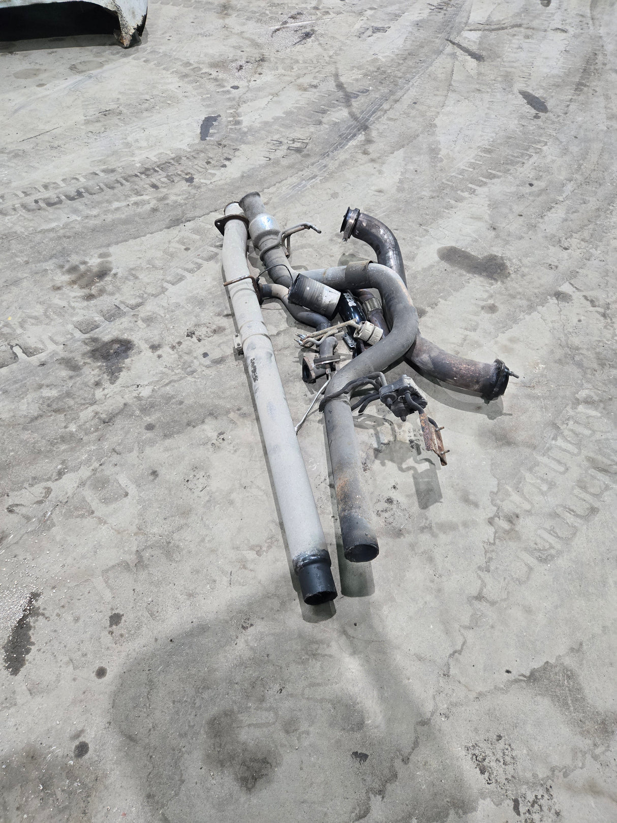 2008-2010 Ford Super Duty F250 F350 6.4L Power Stroke Complete exhaust system