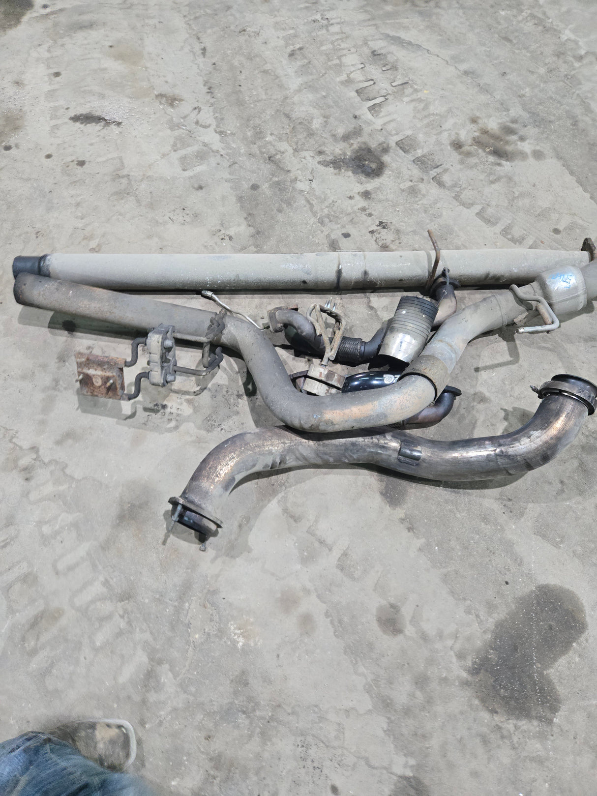 2008-2010 Ford Super Duty F250 F350 6.4L Power Stroke Complete exhaust system