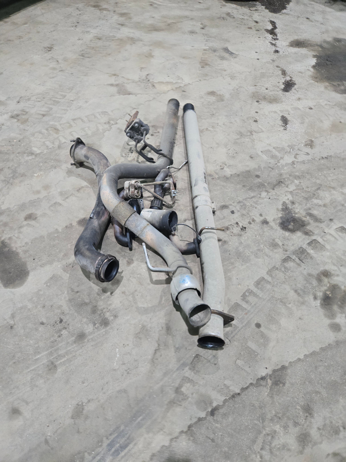 2008-2010 Ford Super Duty F250 F350 6.4L Power Stroke Complete exhaust system