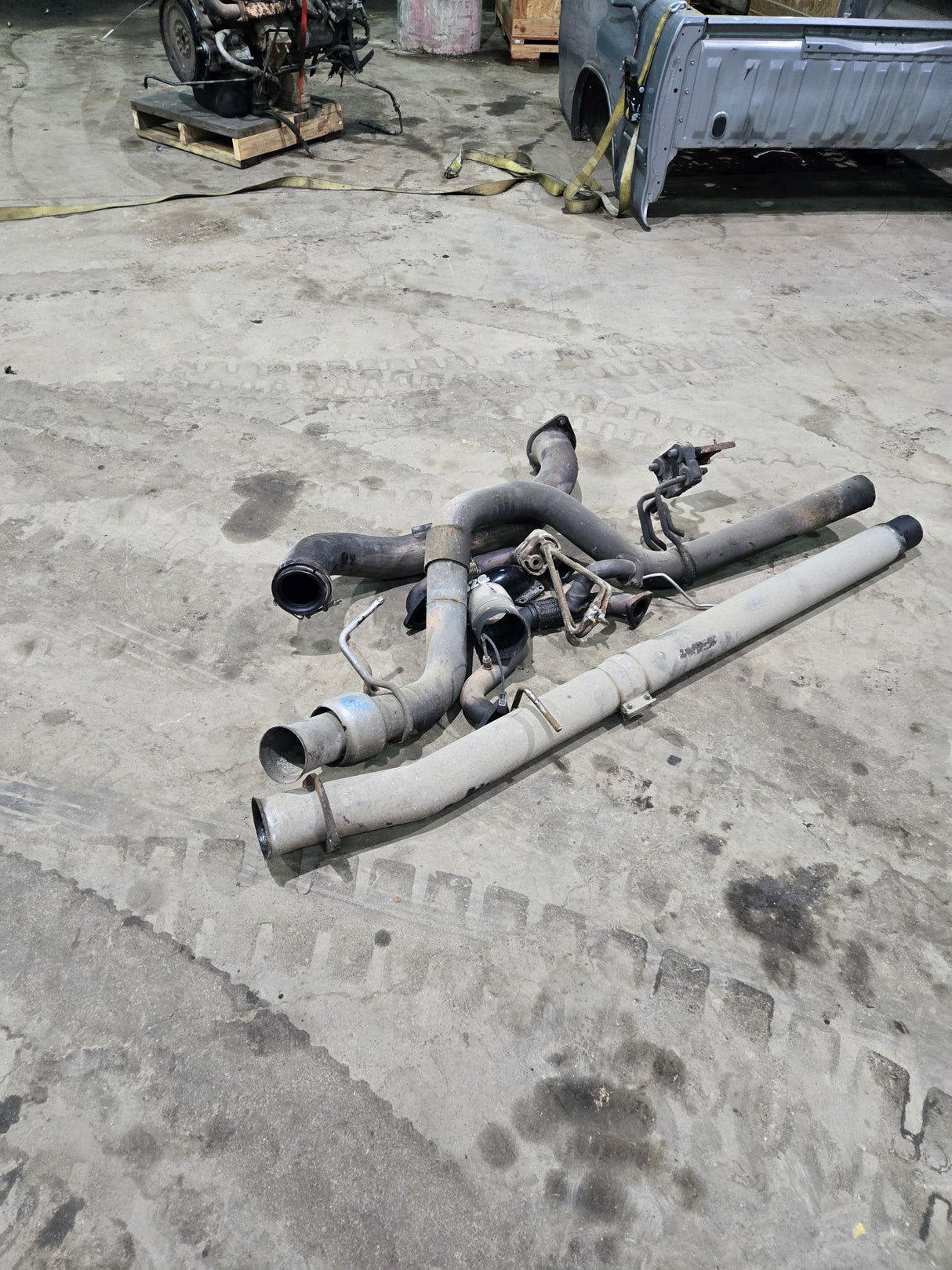 2008-2010 Ford Super Duty F250 F350 6.4L Power Stroke Complete exhaust system