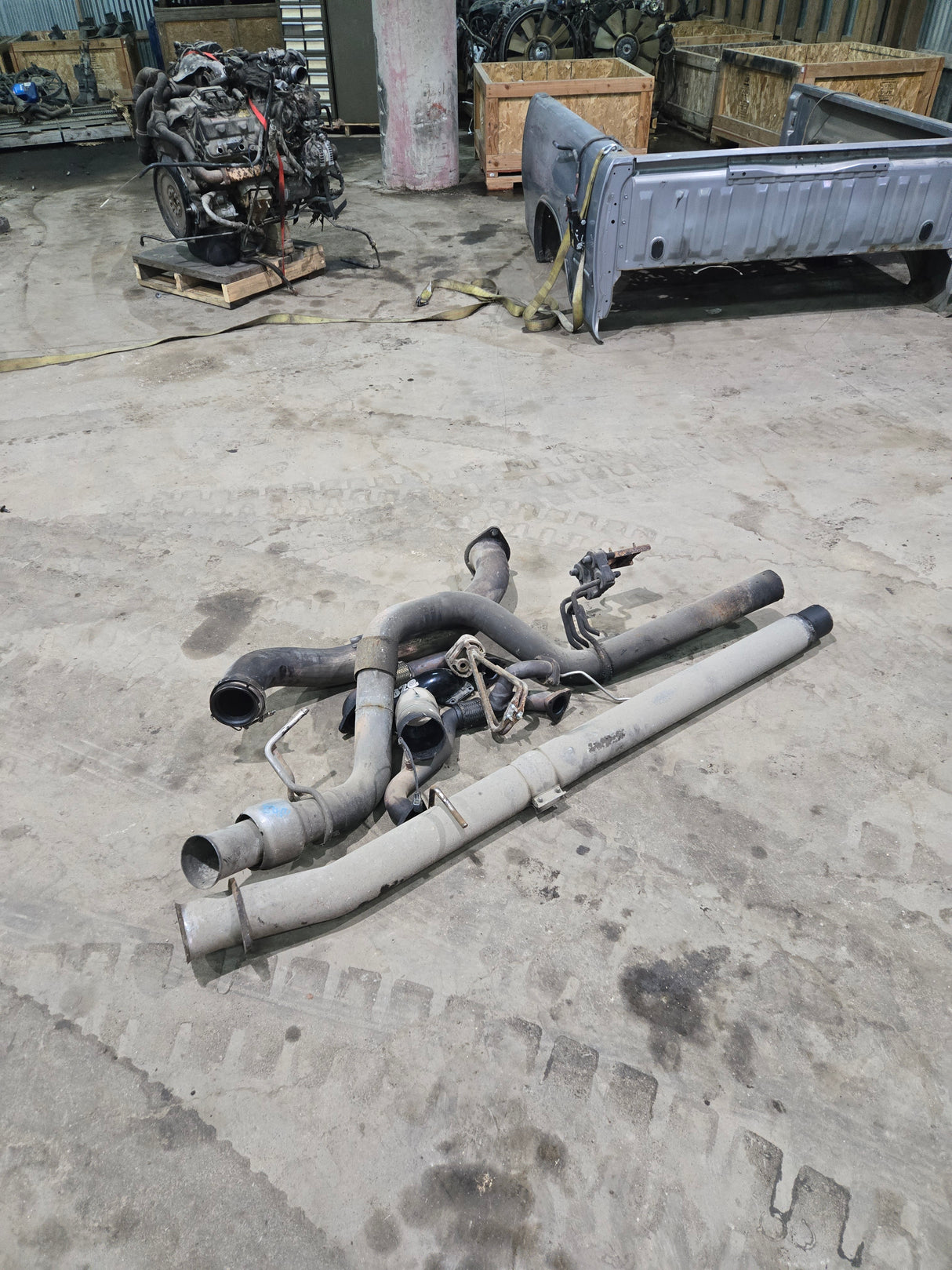 2008-2010 Ford Super Duty F250 F350 6.4L Power Stroke Complete exhaust system