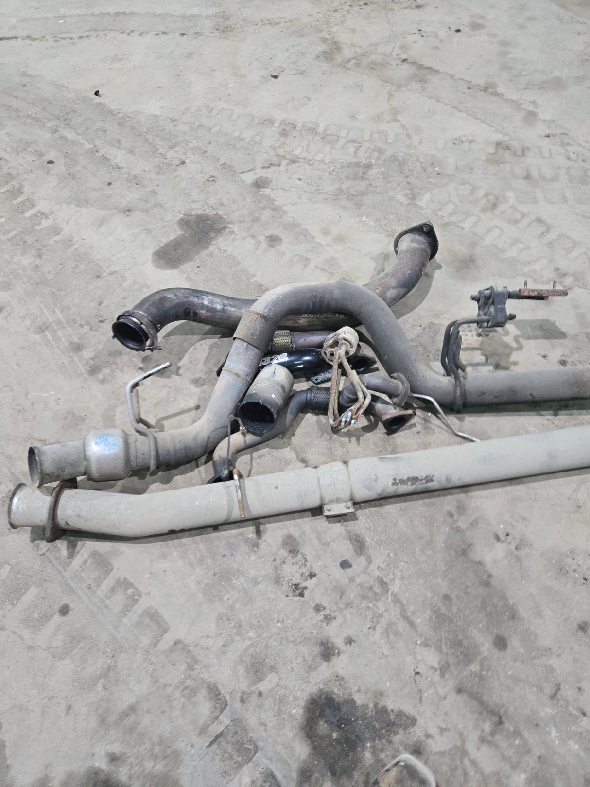 2008-2010 Ford Super Duty F250 F350 6.4L Power Stroke Complete exhaust system