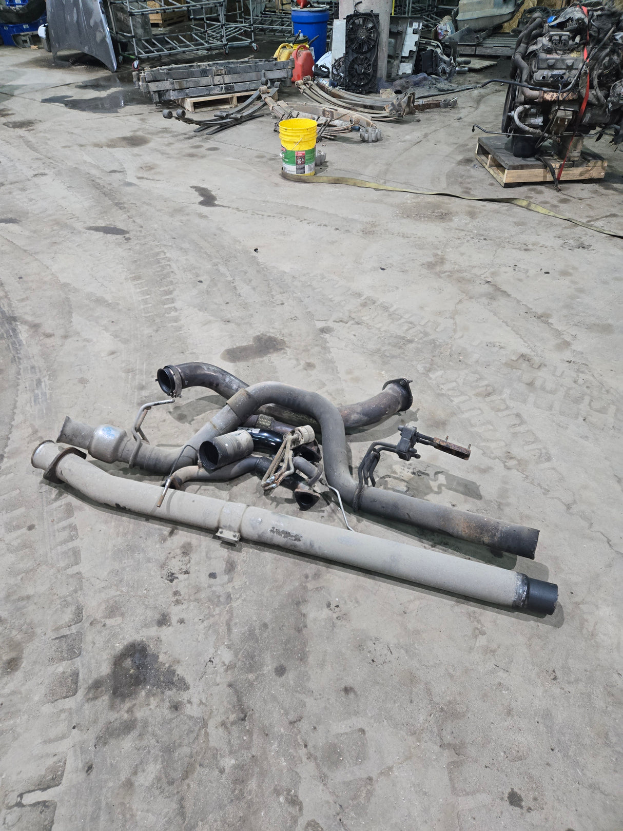 2008-2010 Ford Super Duty F250 F350 6.4L Power Stroke Complete exhaust system