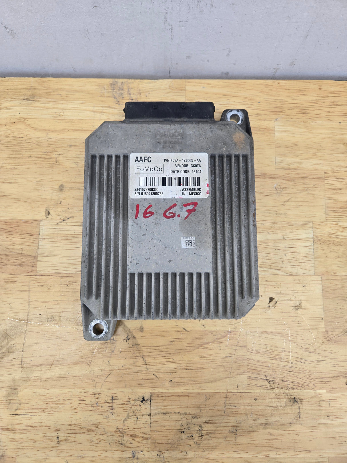 2015-2016 Ford F250 F350 6.7L TCM AAFC / FC3A-12B565-AA