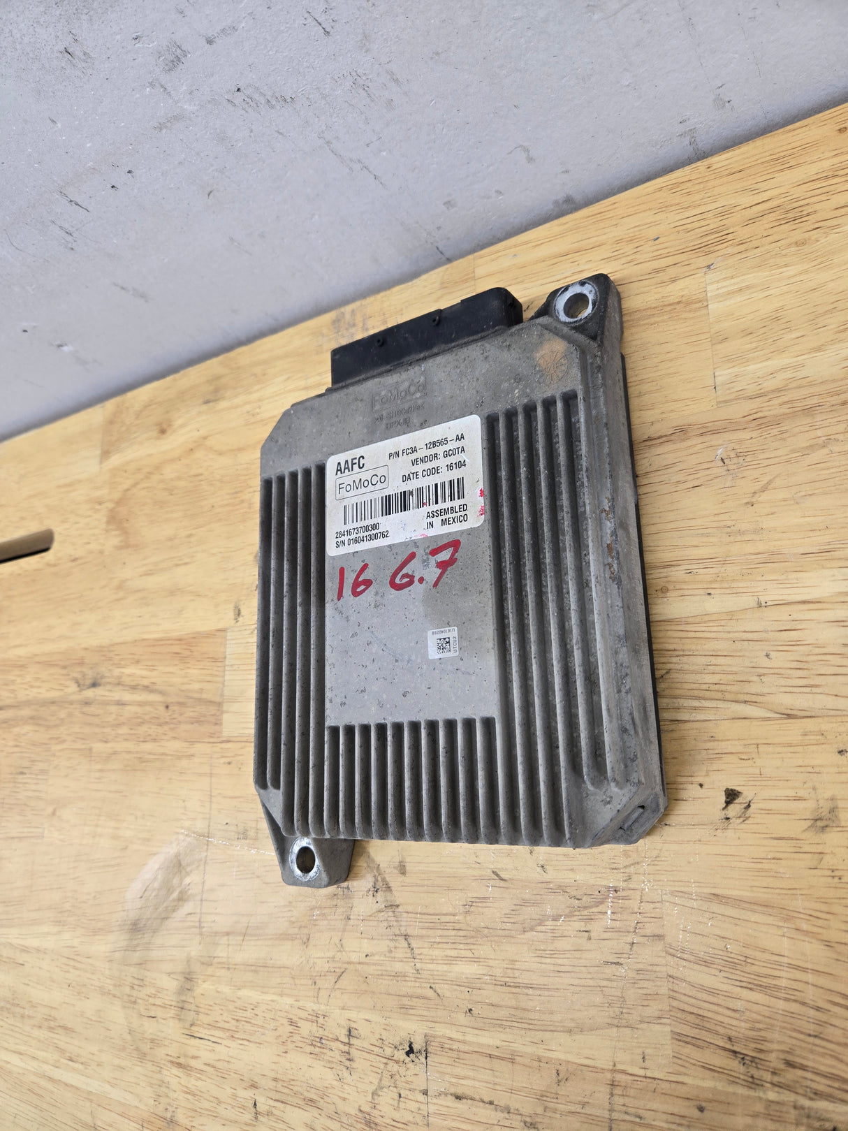 2015-2016 Ford F250 F350 6.7L TCM AAFC / FC3A-12B565-AA