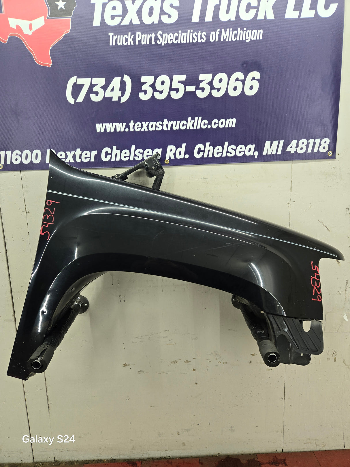 2007-2013 GMC Sierra Passenger Side Front RH Fender 1500 2500 3500 HD