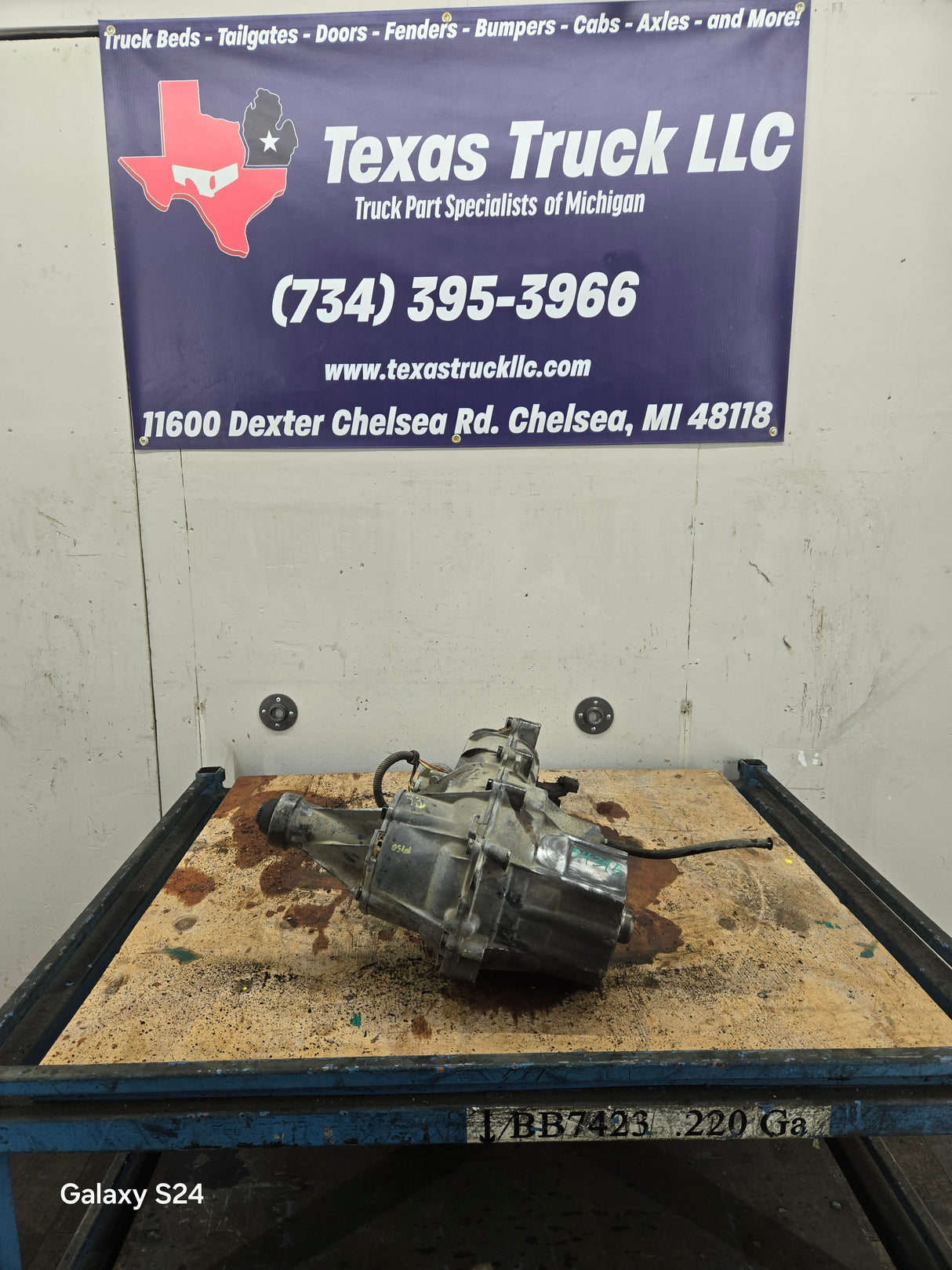 1992-1997 Ford F150 Transfer Case Borg Warner BW1356 Electric Shift