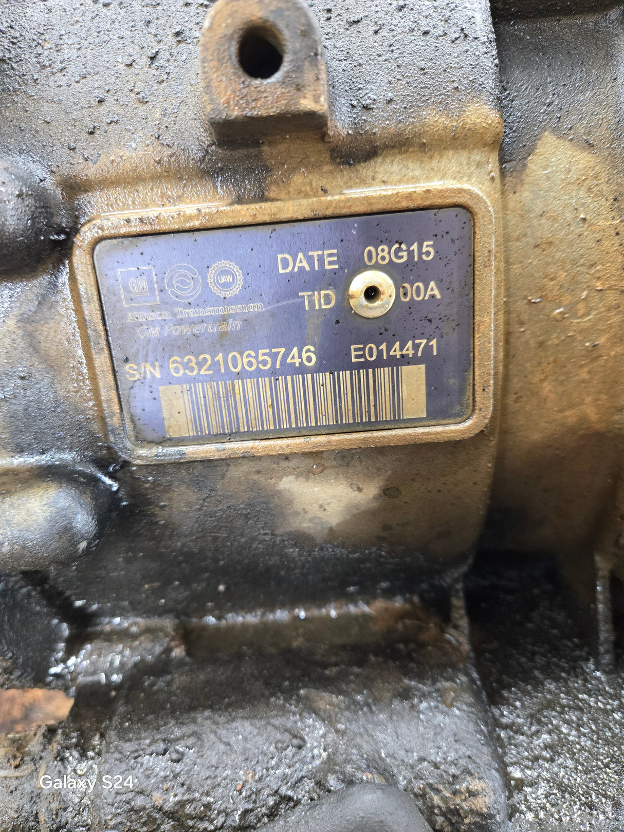 2008-2010 Chevrolet Silverado GMC DURAMAX 6.6L Diesel ALLISON 1000 AUTOMATIC TRANSMISSION LMM WITH PTO option 2500HD 3500HD 107K Miles