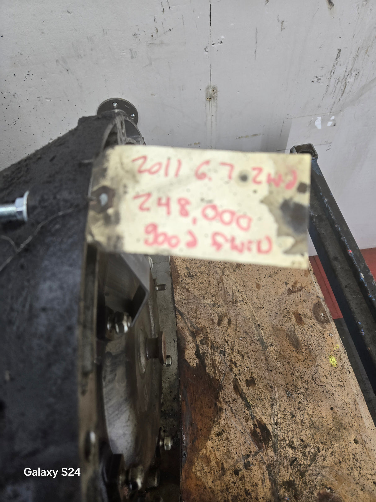 2011-2016 6.7L Power Stroke 6r140 Automatic Transmission 2wd Ford F250 F350 F450 F550 Super Duty BC3P-7000-GA