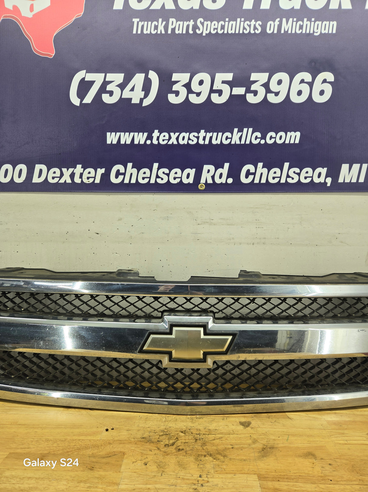 2007-2013 Chevrolet Silverado 1500 Chrome Grille