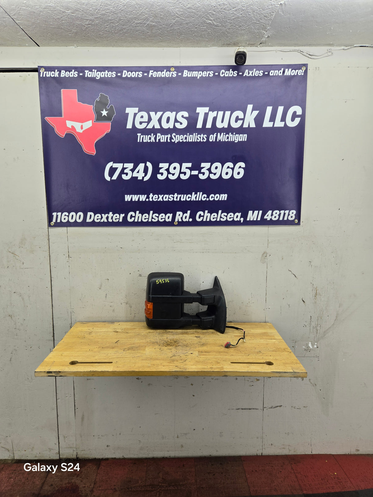 2008-2016 Ford Super Duty F250 F350 F450 F550 RH Passenger Side Power Heated Towing Mirror OEM