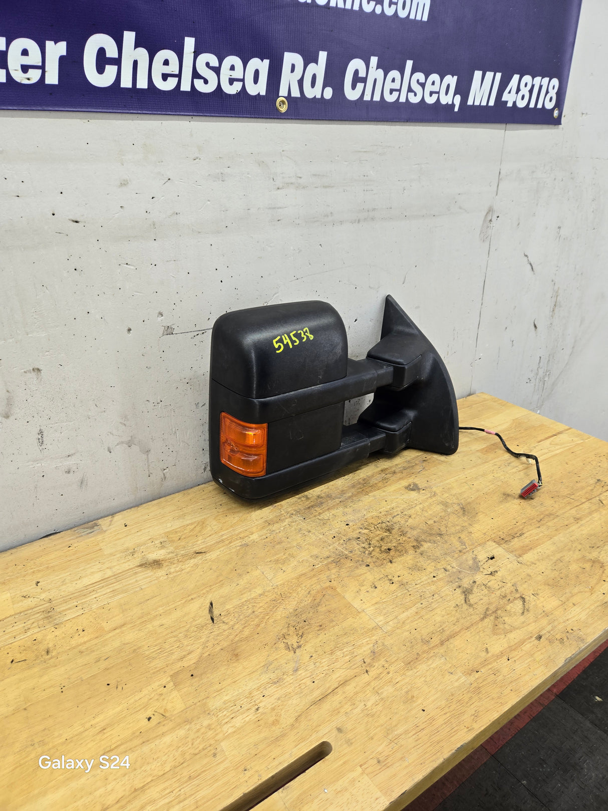 2008-2016 Ford Super Duty F250 F350 F450 F550 RH Passenger Side Power Heated Towing Mirror OEM