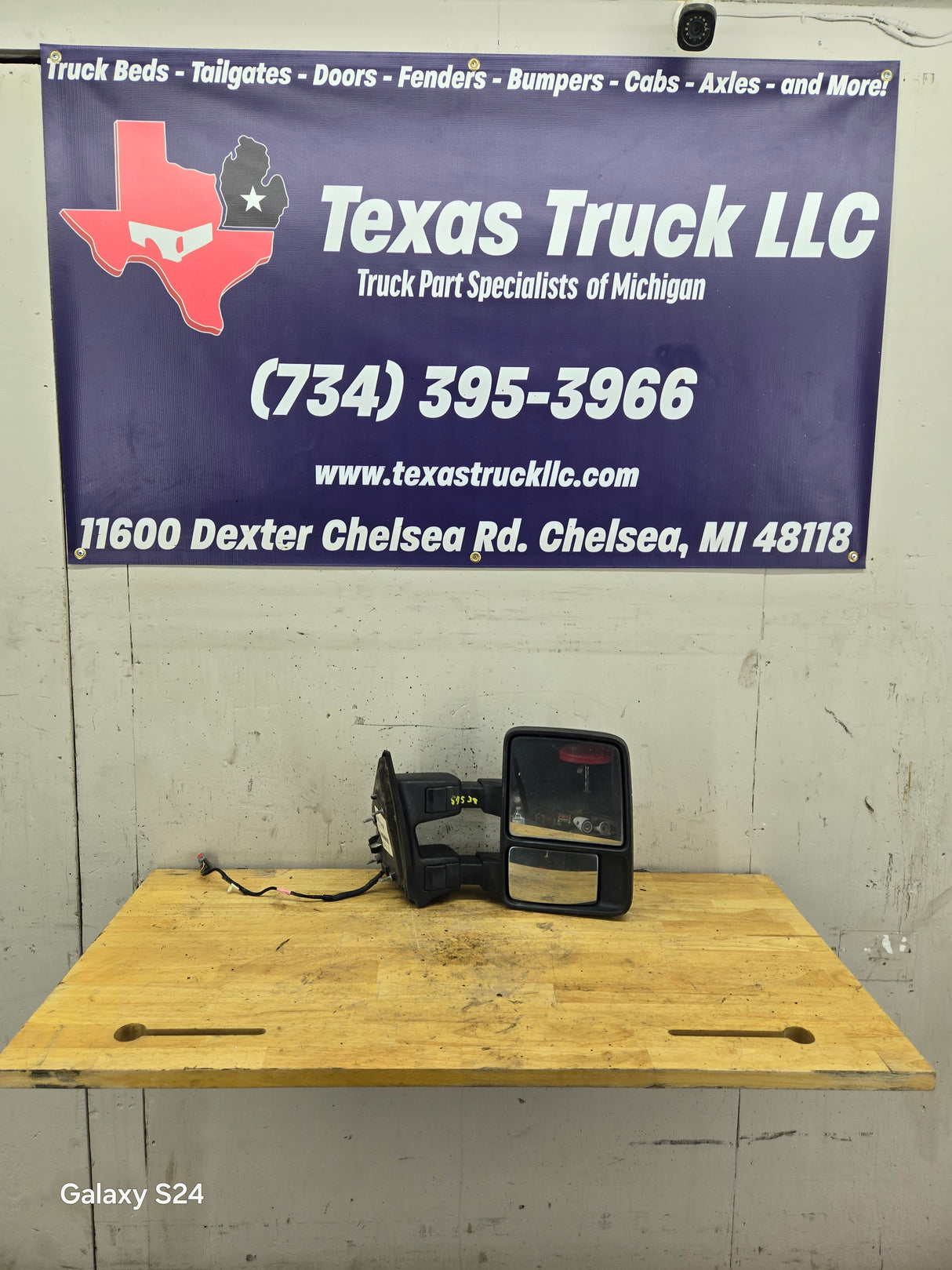 2008-2016 Ford Super Duty F250 F350 F450 F550 RH Passenger Side Power Heated Towing Mirror OEM