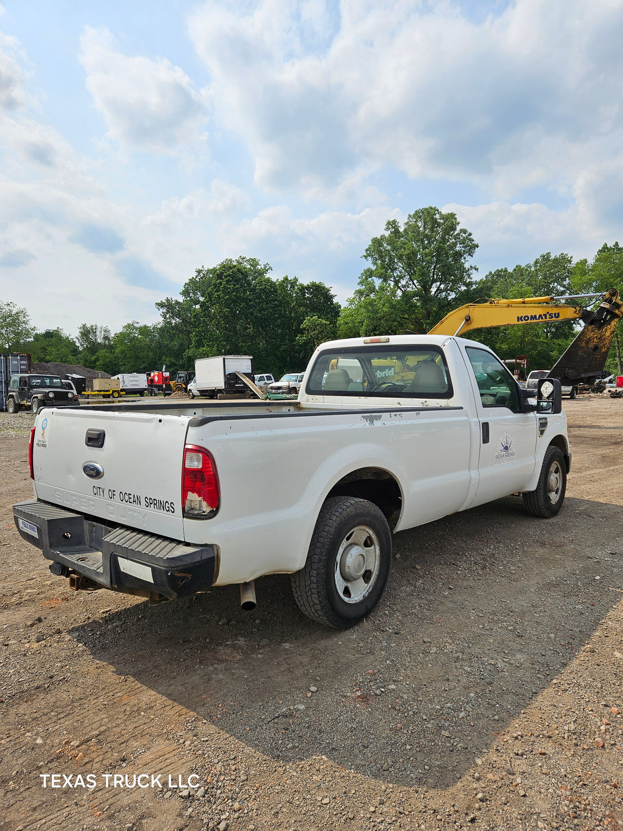 2008 Ford F-250 Regular Cab Long Bed Super Duty 5.4L triton - FULL PART OUT