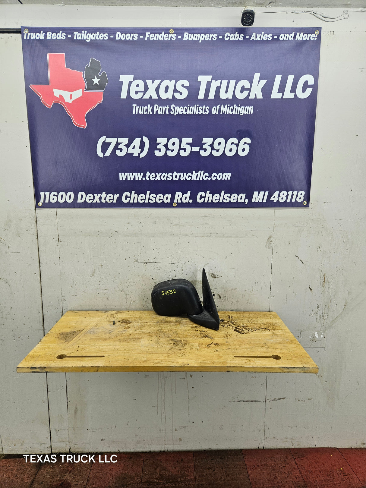 2002-2009 Dodge Ram 1500 2500 3500 RH Passenger Side Mirror 55077439AJ