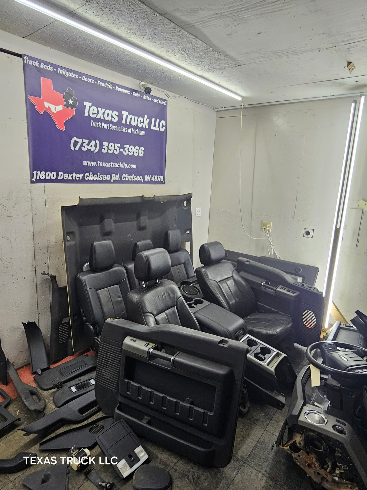 2013-2016 Ford F250 F350 F450 F550 Super Duty Crew Cab Complete Lariat Interior