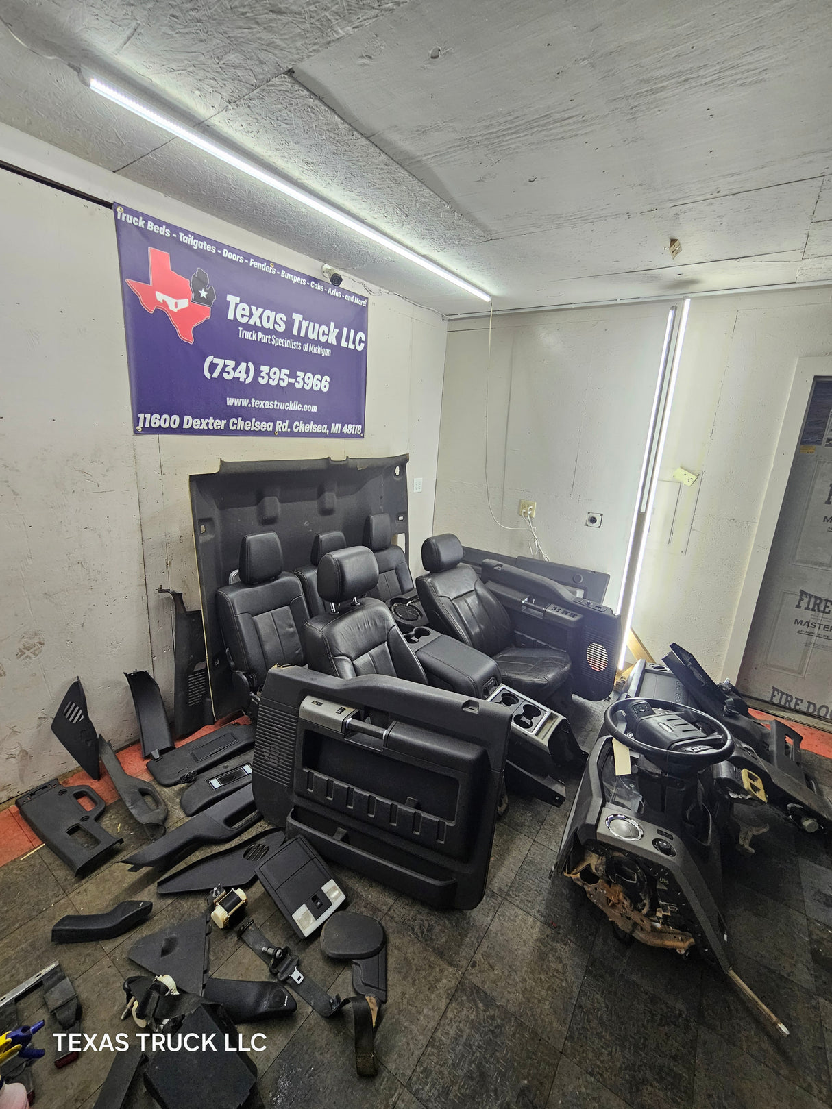 2013-2016 Ford F250 F350 F450 F550 Super Duty Crew Cab Complete Lariat Interior