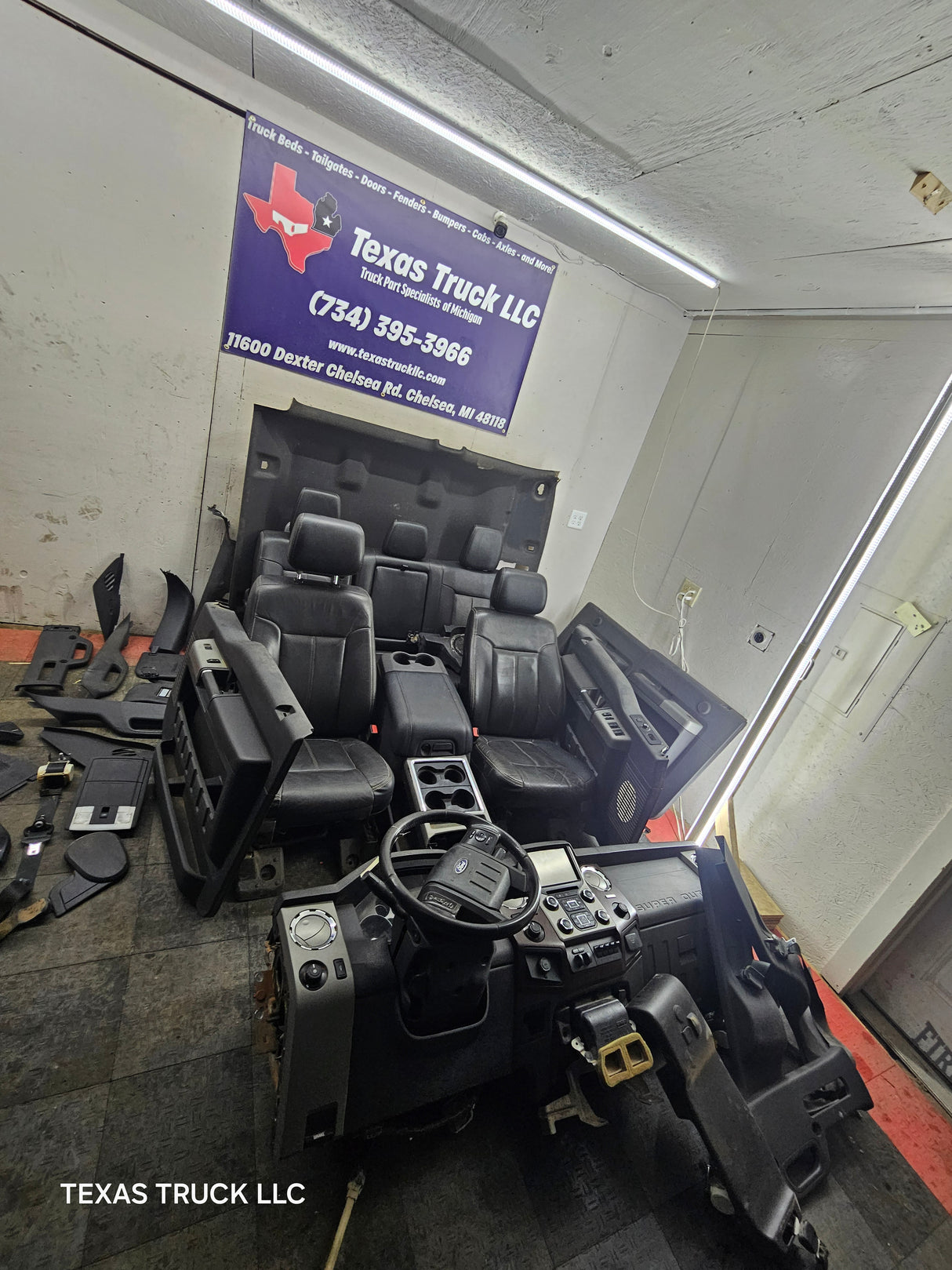 2013-2016 Ford F250 F350 F450 F550 Super Duty Crew Cab Complete Lariat Interior