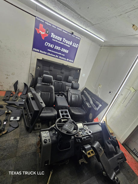 2013-2016 Ford F250 F350 F450 F550 Super Duty Crew Cab Complete Lariat Interior