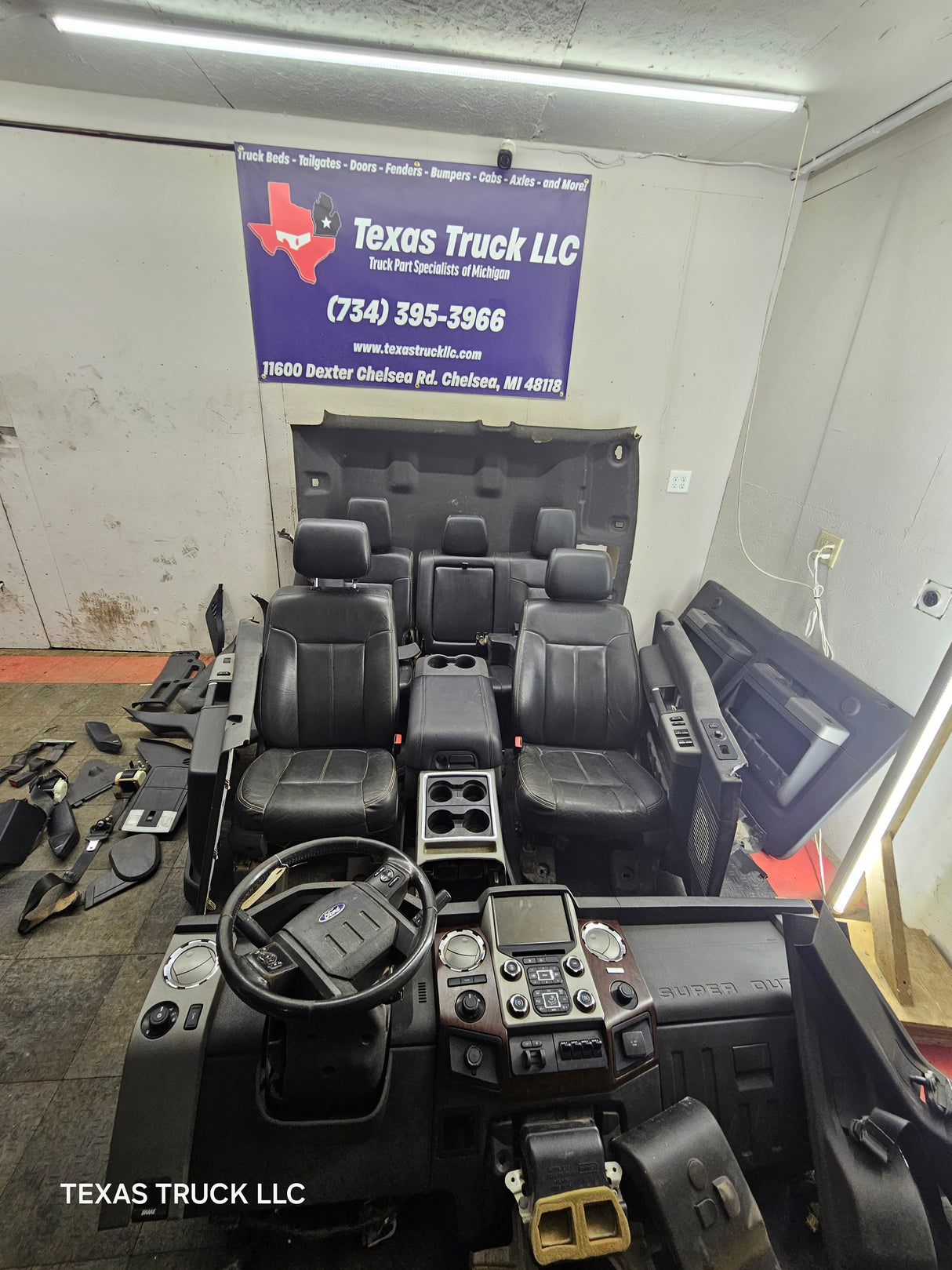 2013-2016 Ford F250 F350 F450 F550 Super Duty Crew Cab Complete Lariat Interior