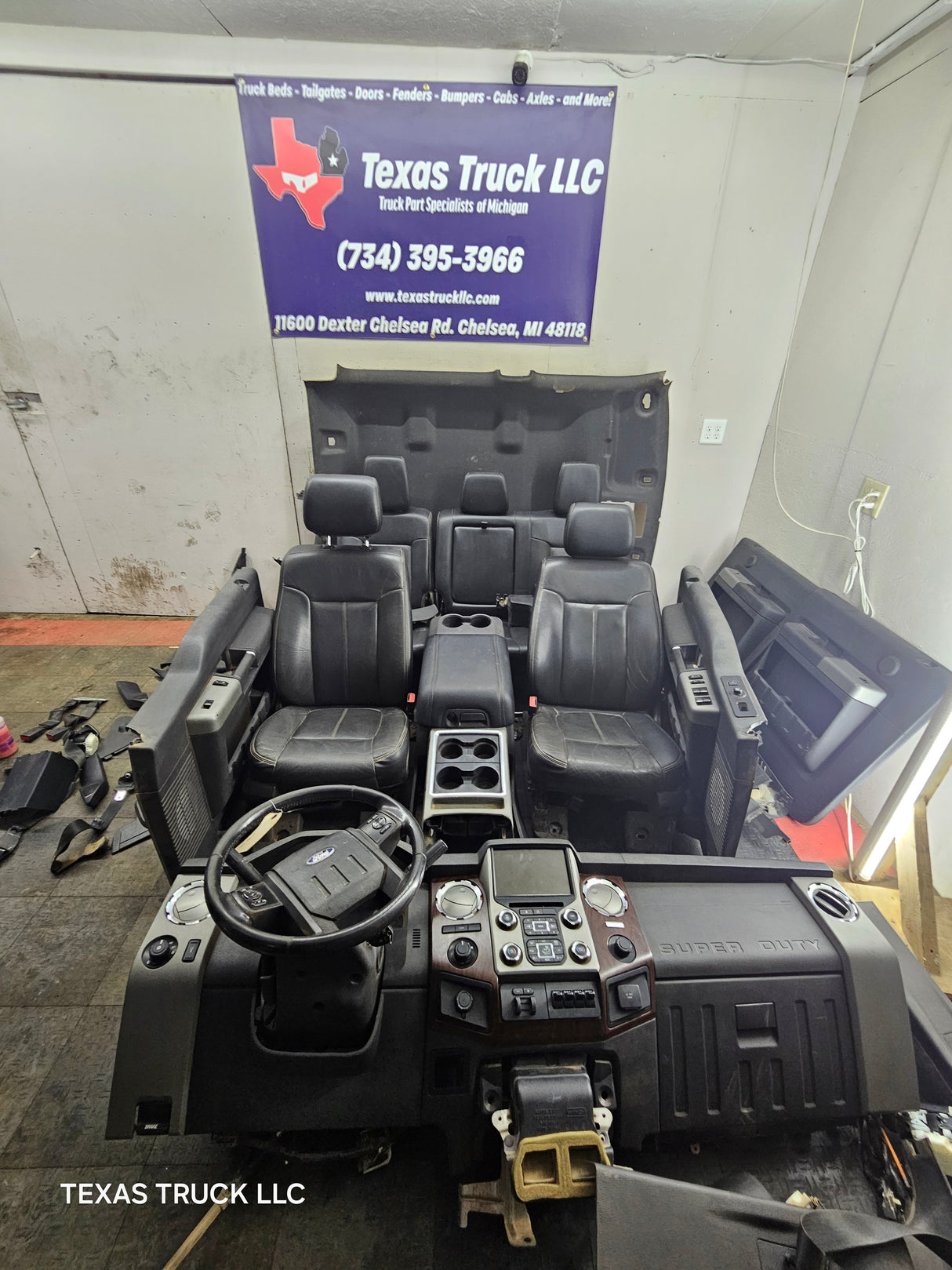 2013-2016 Ford F250 F350 F450 F550 Super Duty Crew Cab Complete Lariat Interior