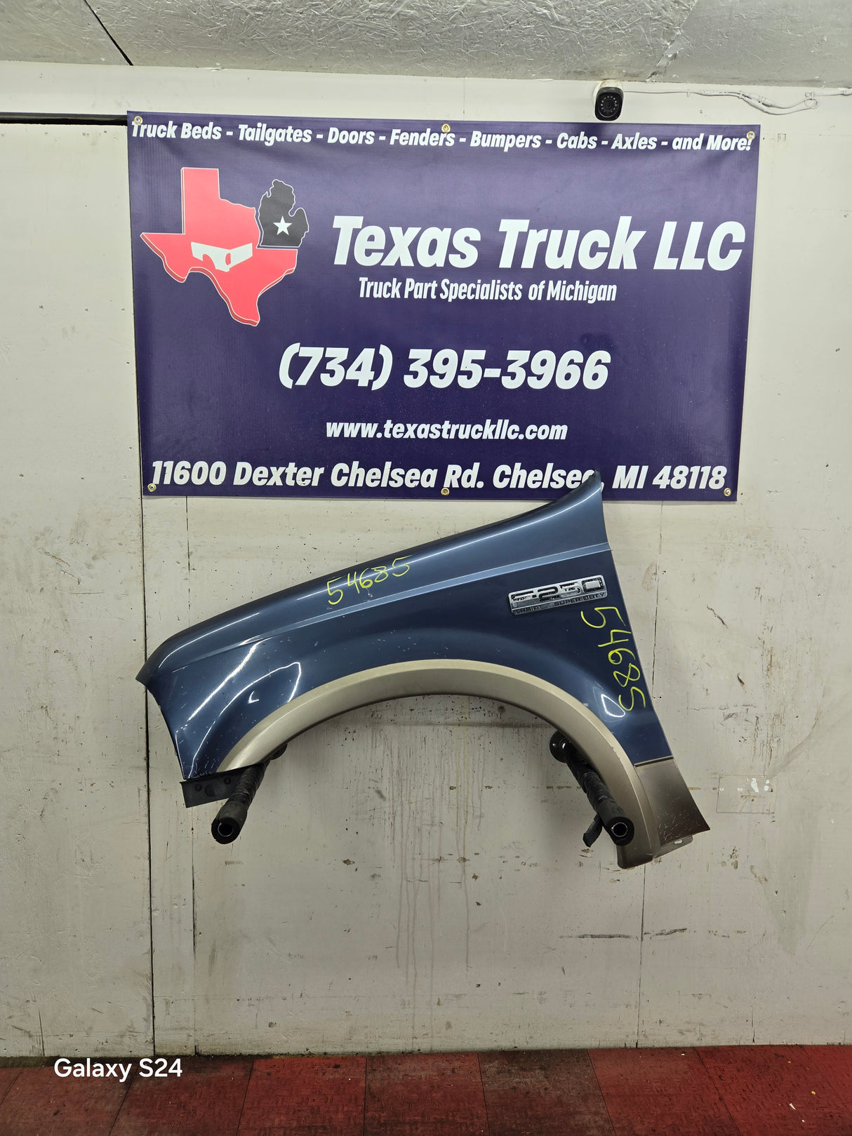 1999-2007 Ford Super Duty LH Driver Side Front Fender F250 F350 F450 F550 Excursion