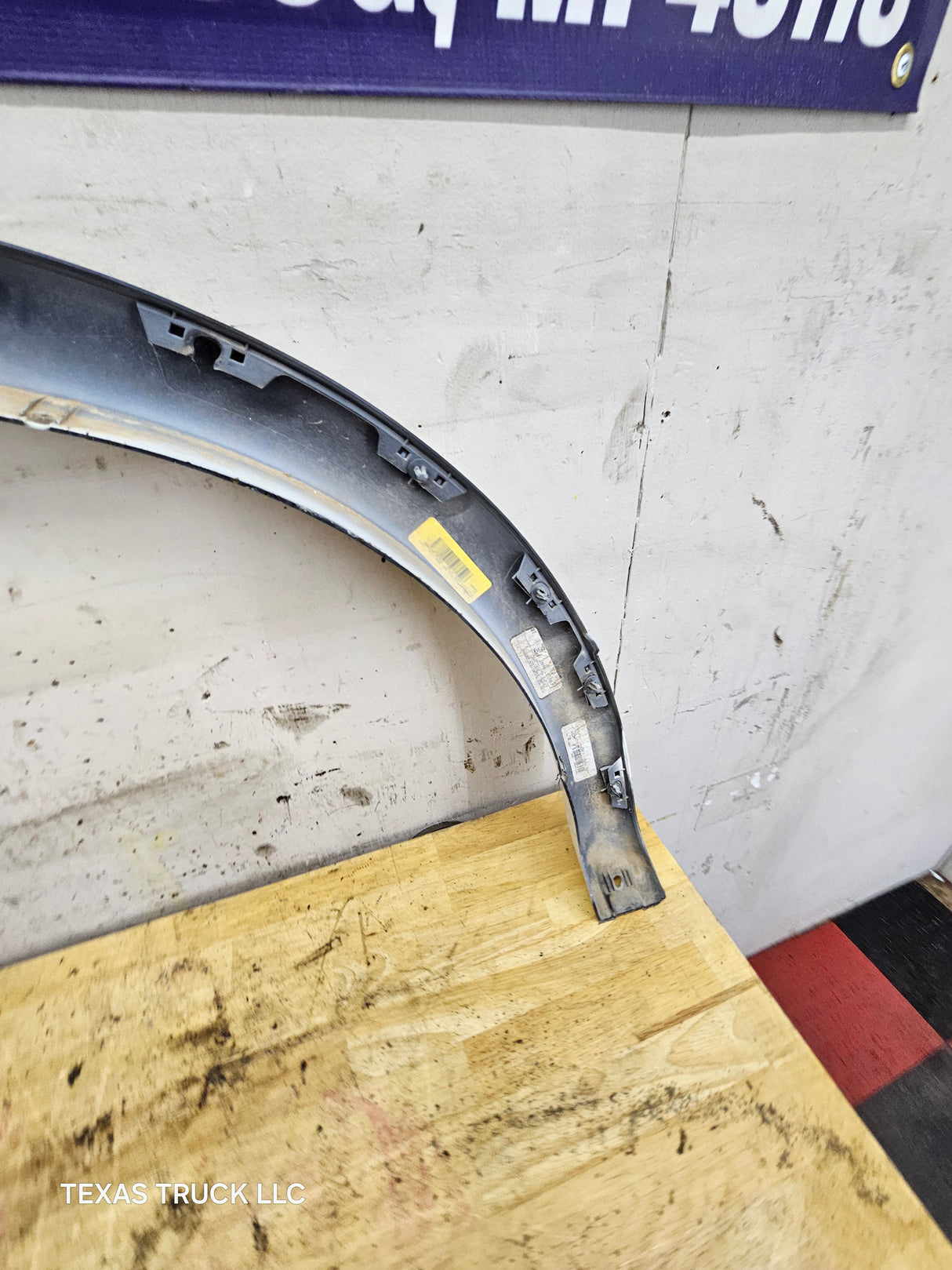 2009-2014 Ford F150 Factory Wheel Well Lip Moldings / Fender Flares Pair