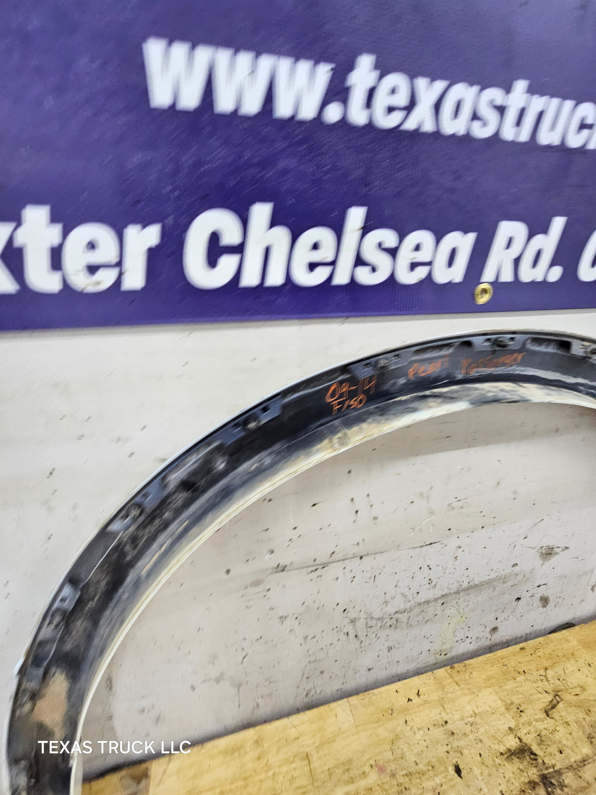 2009-2014 Ford F150 Factory Wheel Well Lip Moldings / Fender Flares Pair