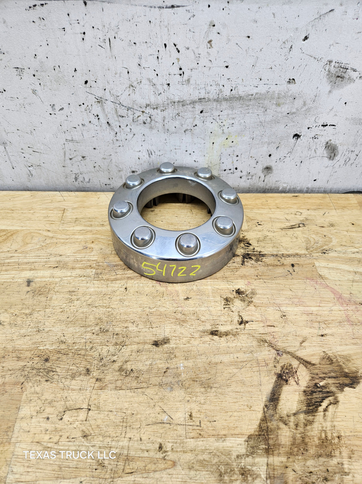 2008-2016 Ford Super Duty F250 F350 Front Hub Cap Chrome Center Cap 4x4 8 LUG