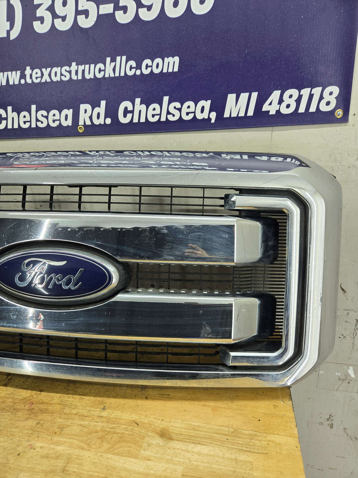 2011-2016 Ford Super Duty Chrome Grill F250 F350 F450 F550