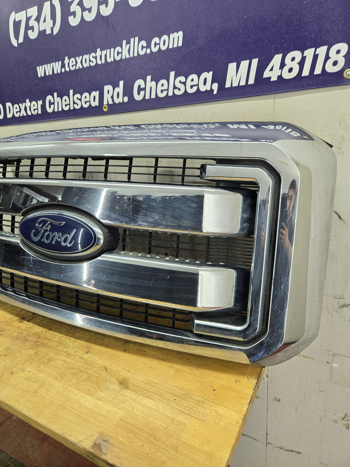 2011-2016 Ford Super Duty Chrome Grill F250 F350 F450 F550