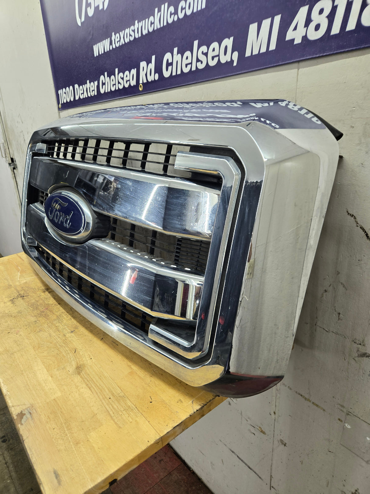 2011-2016 Ford Super Duty Chrome Grill F250 F350 F450 F550