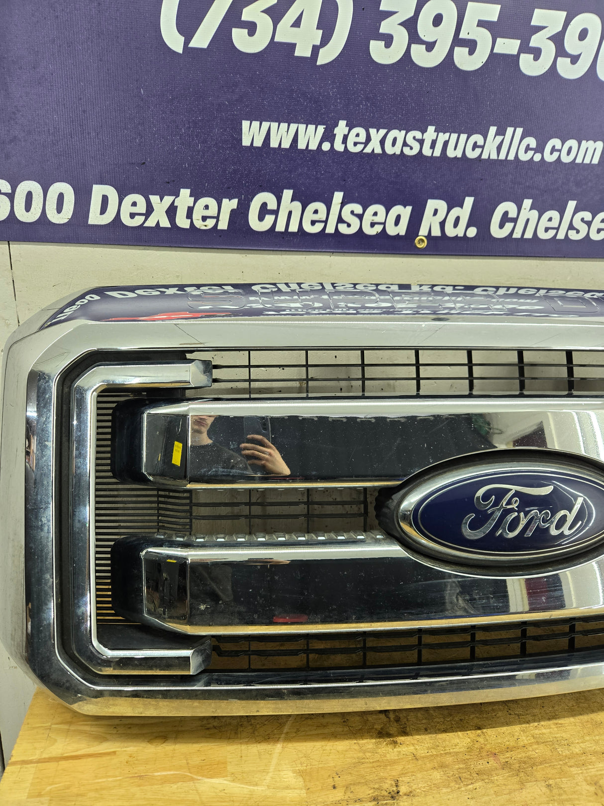 2011-2016 Ford Super Duty Chrome Grill F250 F350 F450 F550