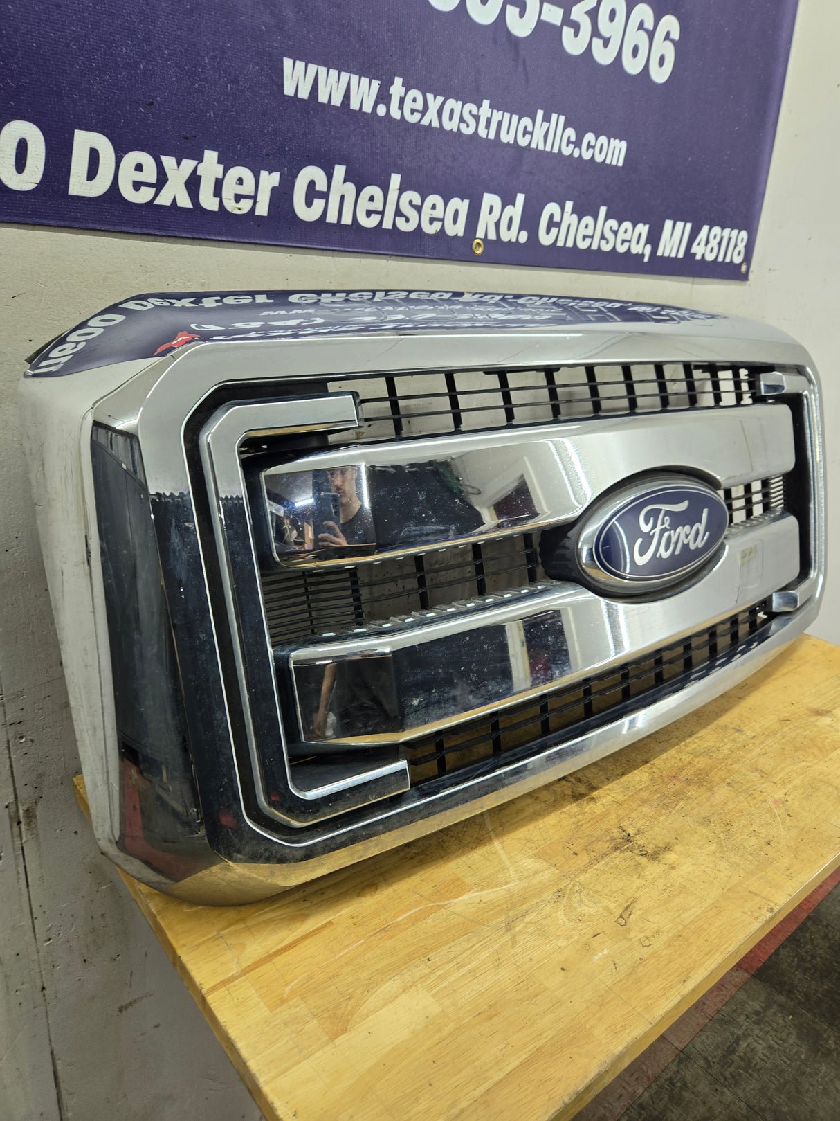 2011-2016 Ford Super Duty Chrome Grill F250 F350 F450 F550