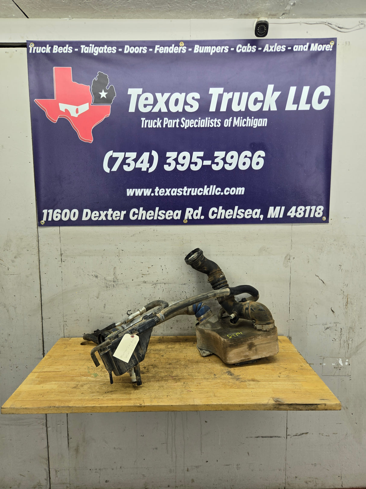 2011-2016 6.7 Power Stroke Intercooler Charge Pipes & Secondary Coolant Reservoir BC34-6K775-C