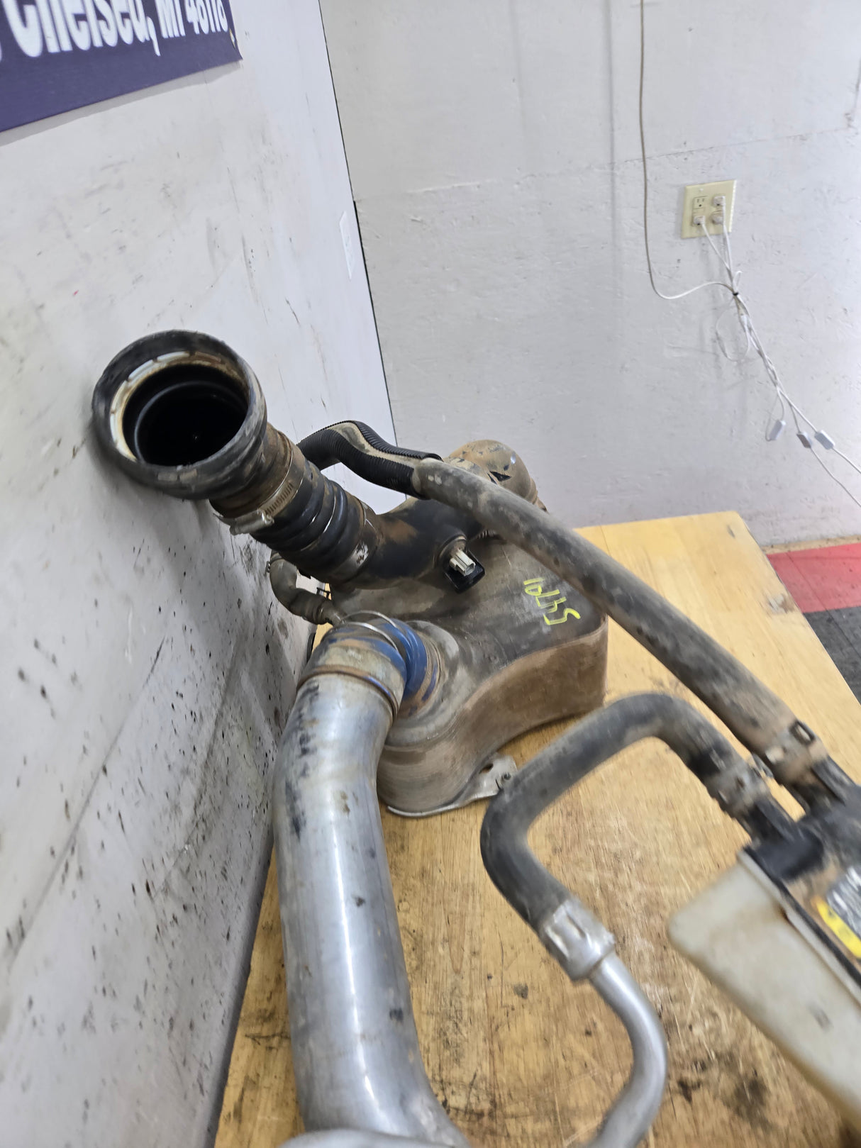 2011-2016 6.7 Power Stroke Intercooler Charge Pipes & Secondary Coolant Reservoir BC34-6K775-C