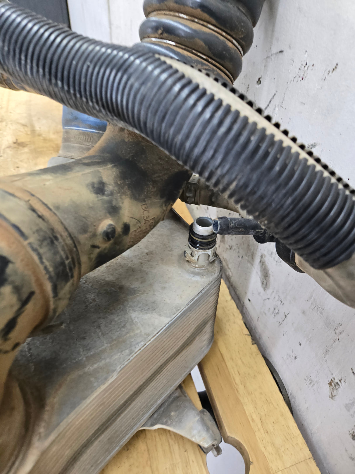 2011-2016 6.7 Power Stroke Intercooler Charge Pipes & Secondary Coolant Reservoir BC34-6K775-C