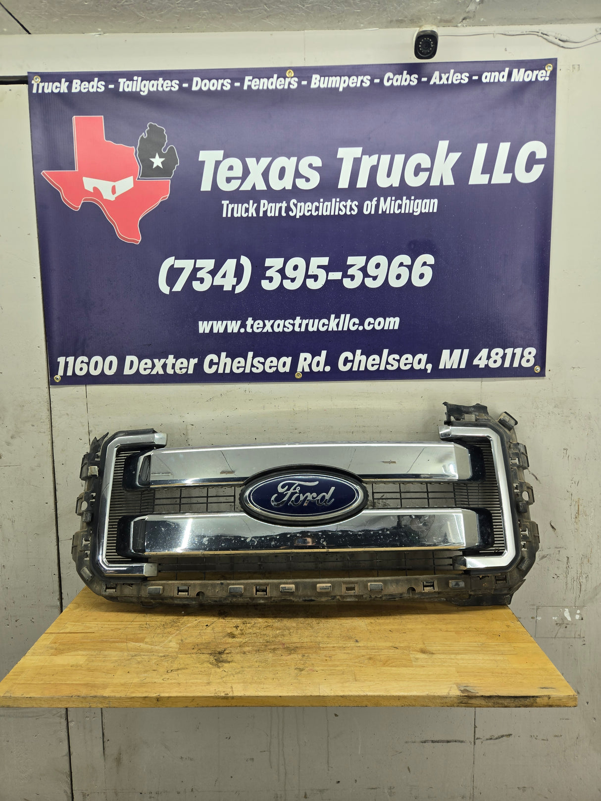 2011-2016 Ford Super Duty Chrome Grill F250 F350 F450 F550