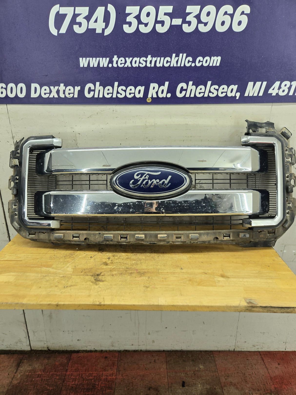 2011-2016 Ford Super Duty Chrome Grill F250 F350 F450 F550