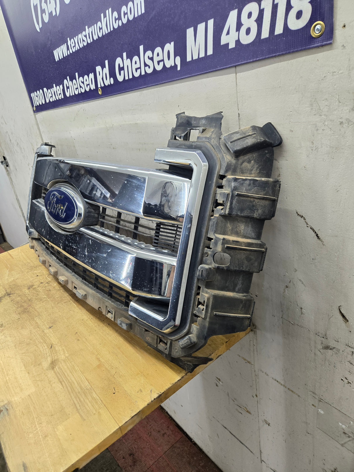 2011-2016 Ford Super Duty Chrome Grill F250 F350 F450 F550