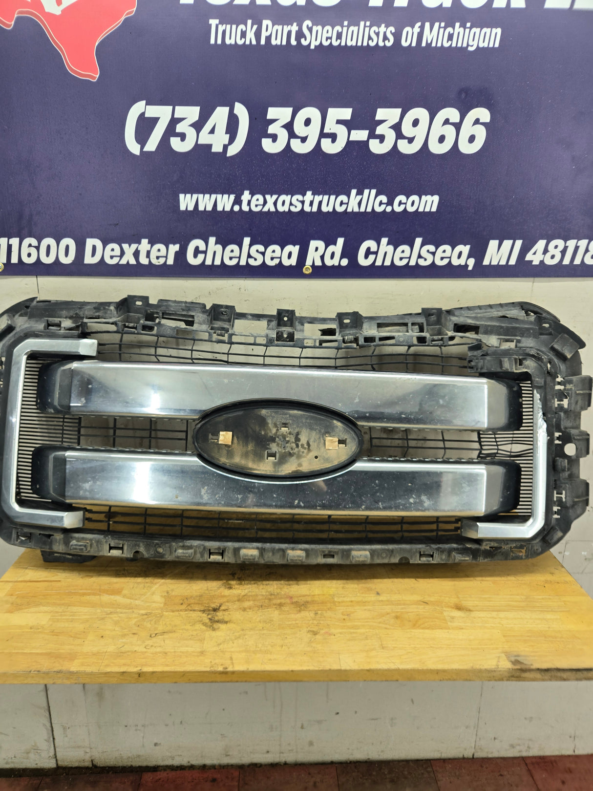2011-2016 Ford Super Duty Chrome Grill F250 F350 F450 F550