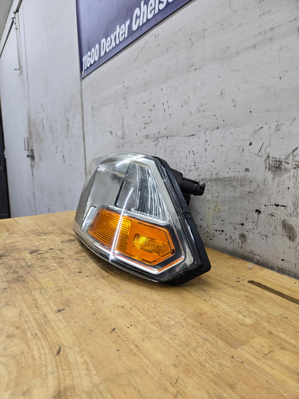 2009-2012 Dodge Ram 1500 2500 3500 LH Driver Side Headlight Single Element 55277409AG