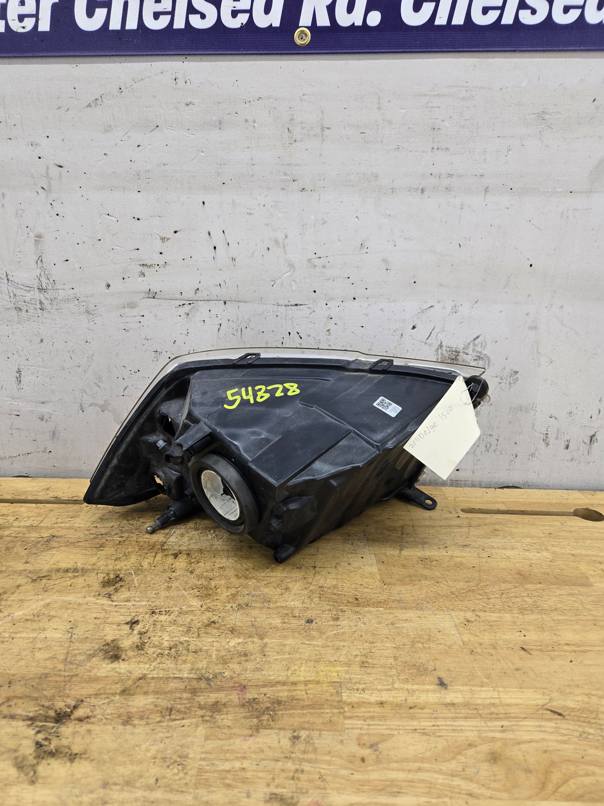 2009-2012 Dodge Ram 1500 2500 3500 LH Driver Side Headlight Single Element 55277409AG