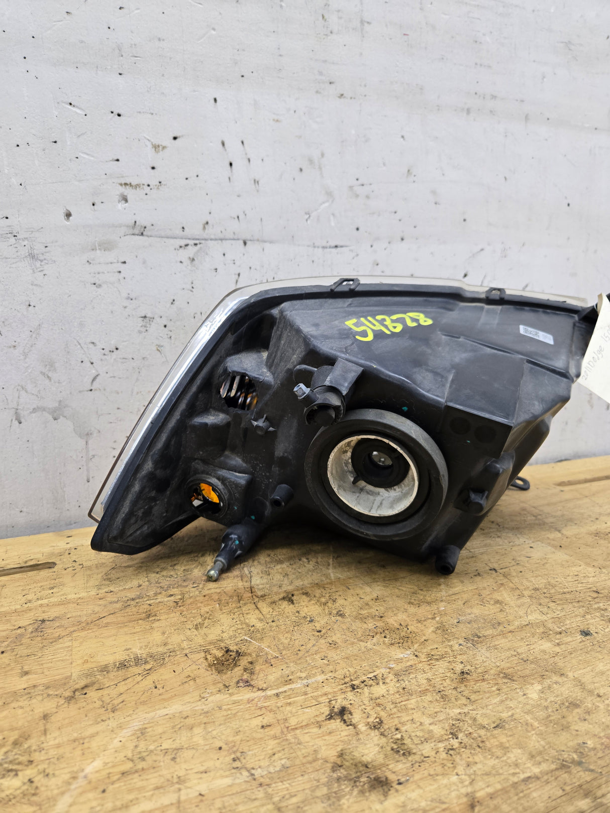 2009-2012 Dodge Ram 1500 2500 3500 LH Driver Side Headlight Single Element 55277409AG