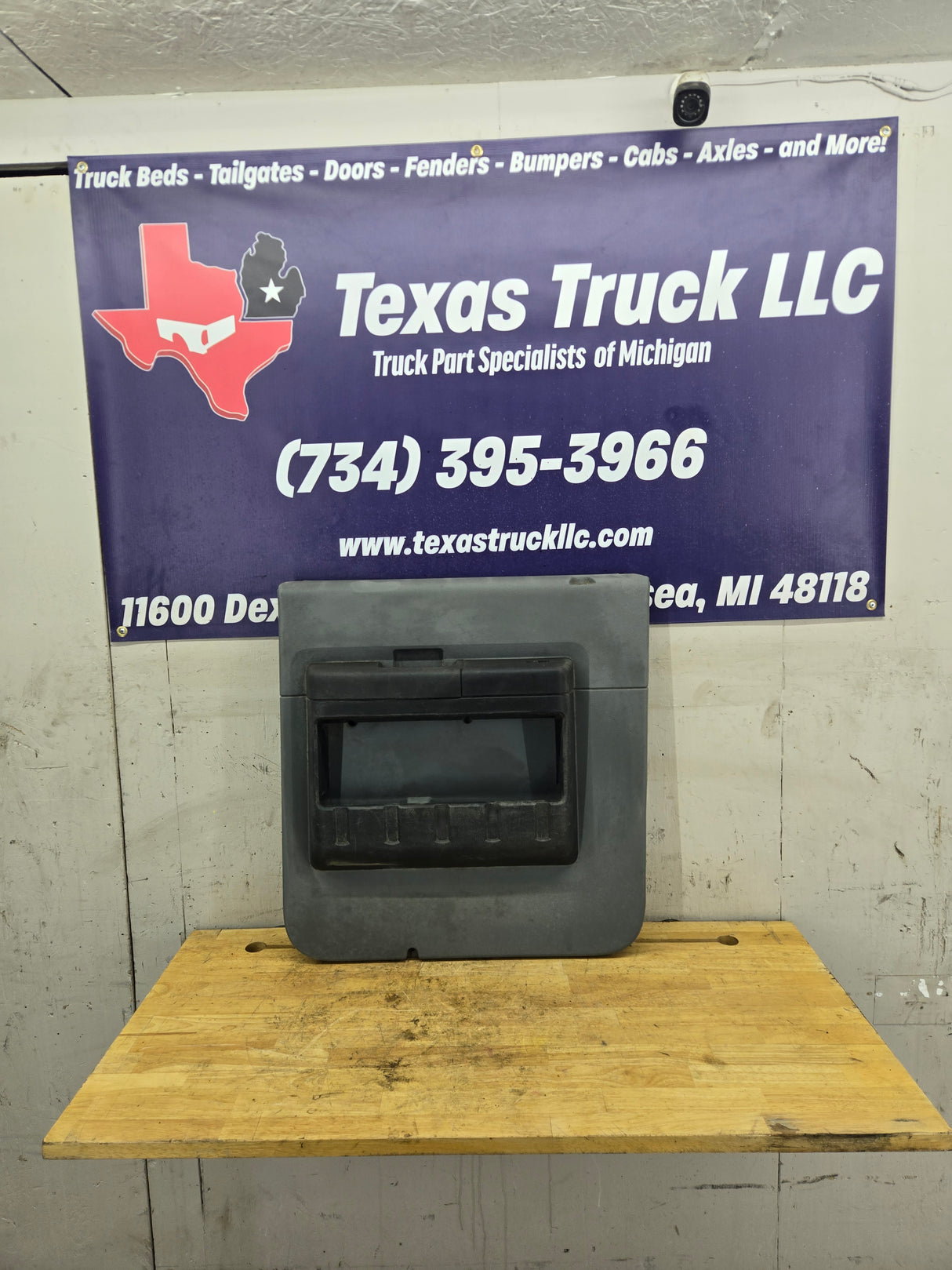 2011-2016 Ford Super Duty Crew Cab LH Rear Drivers Side Grey Interior Door Card Panel Trim F250 F350 F450 F550 DC34-2627407-BA