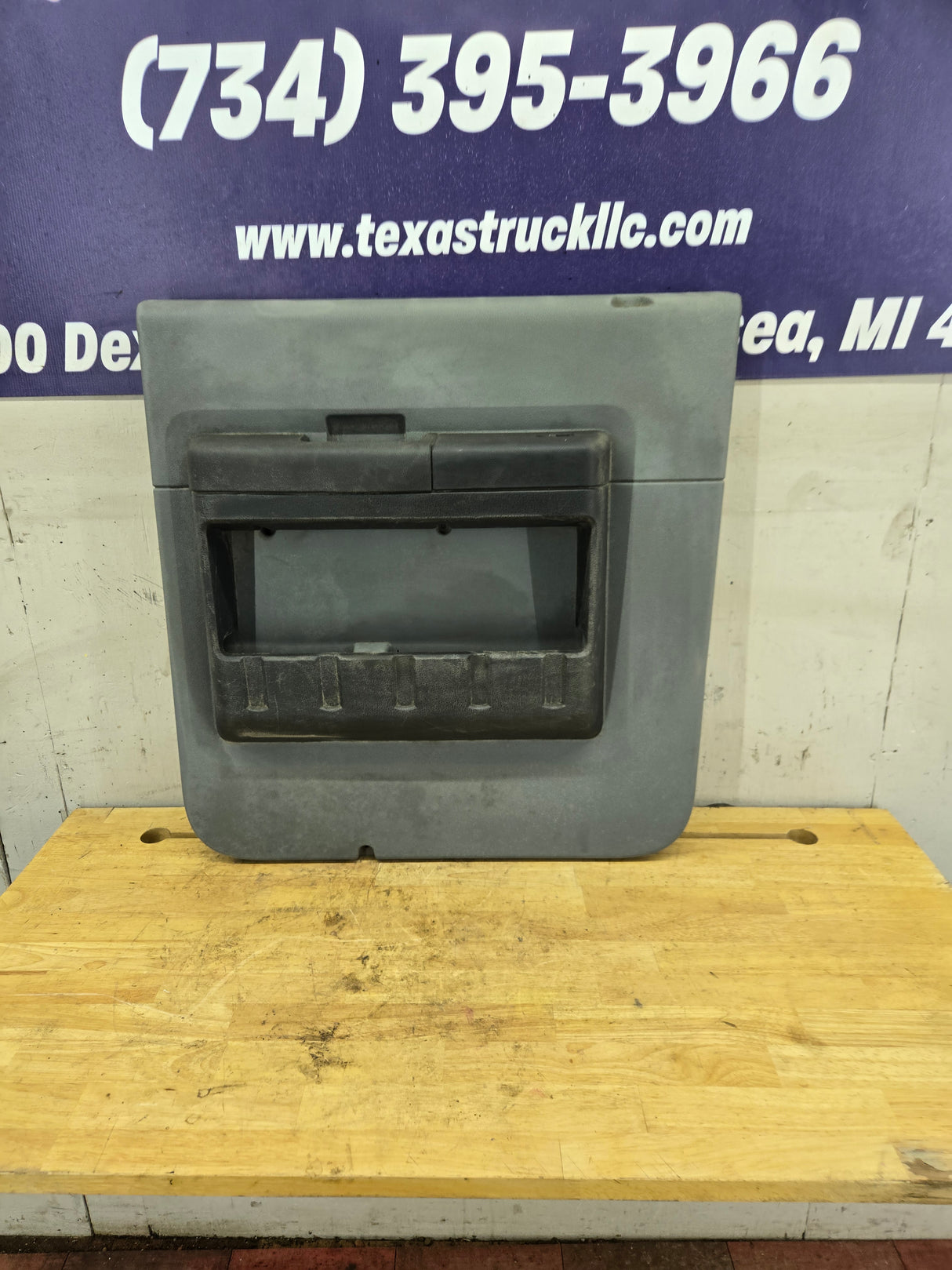 2011-2016 Ford Super Duty Crew Cab LH Rear Drivers Side Grey Interior Door Card Panel Trim F250 F350 F450 F550 DC34-2627407-BA