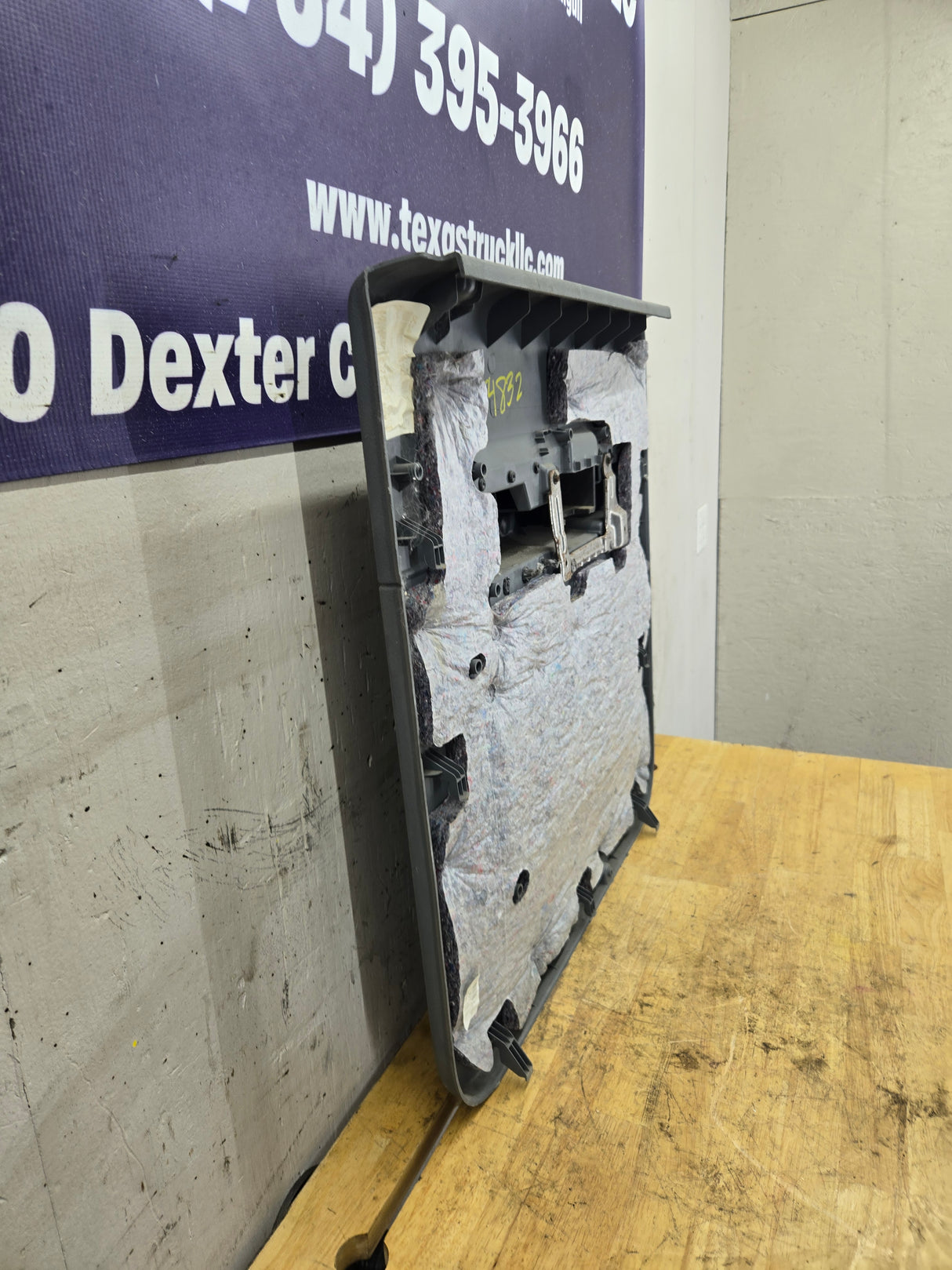 2011-2016 Ford Super Duty Crew Cab LH Rear Drivers Side Grey Interior Door Card Panel Trim F250 F350 F450 F550 DC34-2627407-BA